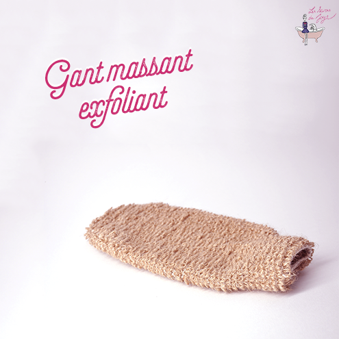 Gant massant exfoliant
