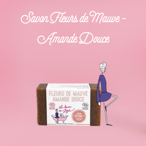 Savon fleurs de mauve et amande douce pour le stress