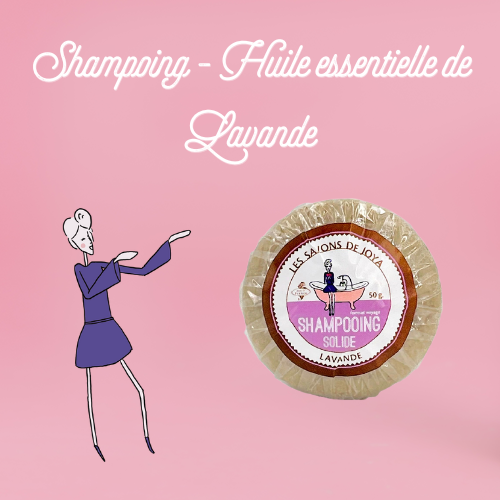 Shampoing à l'huile essentielle de lavande