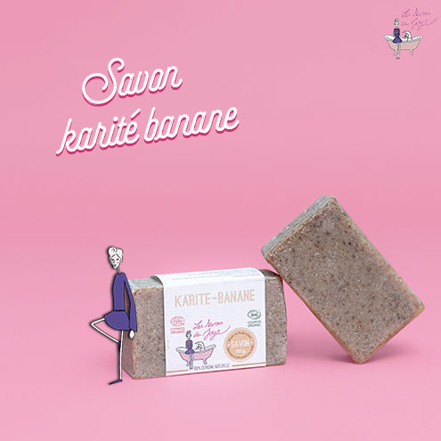 Savon karité banane les Savons de Joya