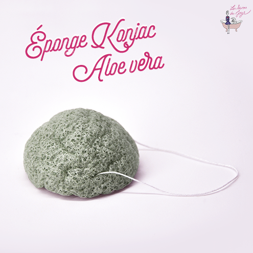 Eponge konjac Aloe Vera Les Savons de Joya