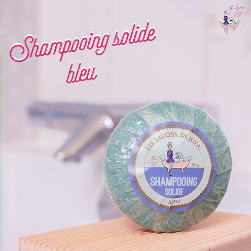 Shampooing solide bleu Les Savons de Joya