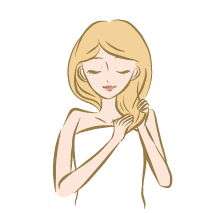 <p>Appliquez le soin démêlant sur les longueurs et les pointes de vos cheveux.</p>