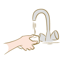 <p>Mouillez légèrement votre déodorant avec de l'eau froide, et passez-le délicatement sur vos aisselles</p>