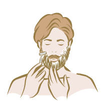 <p>Enfin, les savons à barbe doivent être mouillés avant d'être utilisés et s'appliquent sur une peau mouillée elle aussi. On les frotte alors légèrement afin de produire une belle mousse et de pouvoir procéder au rasage.</p>