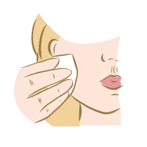 Massez délicatement votre visage, votre cou, votre décolleté ou votre corps en procédant à des mouvements circulaires. Vous pouvez ajouter une lotion nettoyante ou un lait démaquillant afin d'optimiser son action ou bien l'utiliser seule