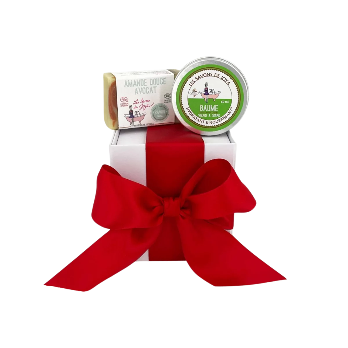 Coffret soin du corps : savon et soin visage / corps